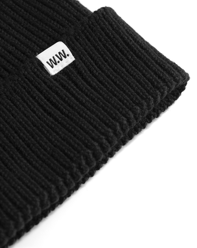 Wood Wood - WWEddie Beanie - Black 